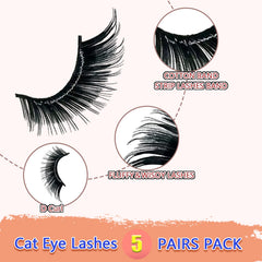 Yilatao premium faux mink eyelashes deliver soft comfort for all-day wear.