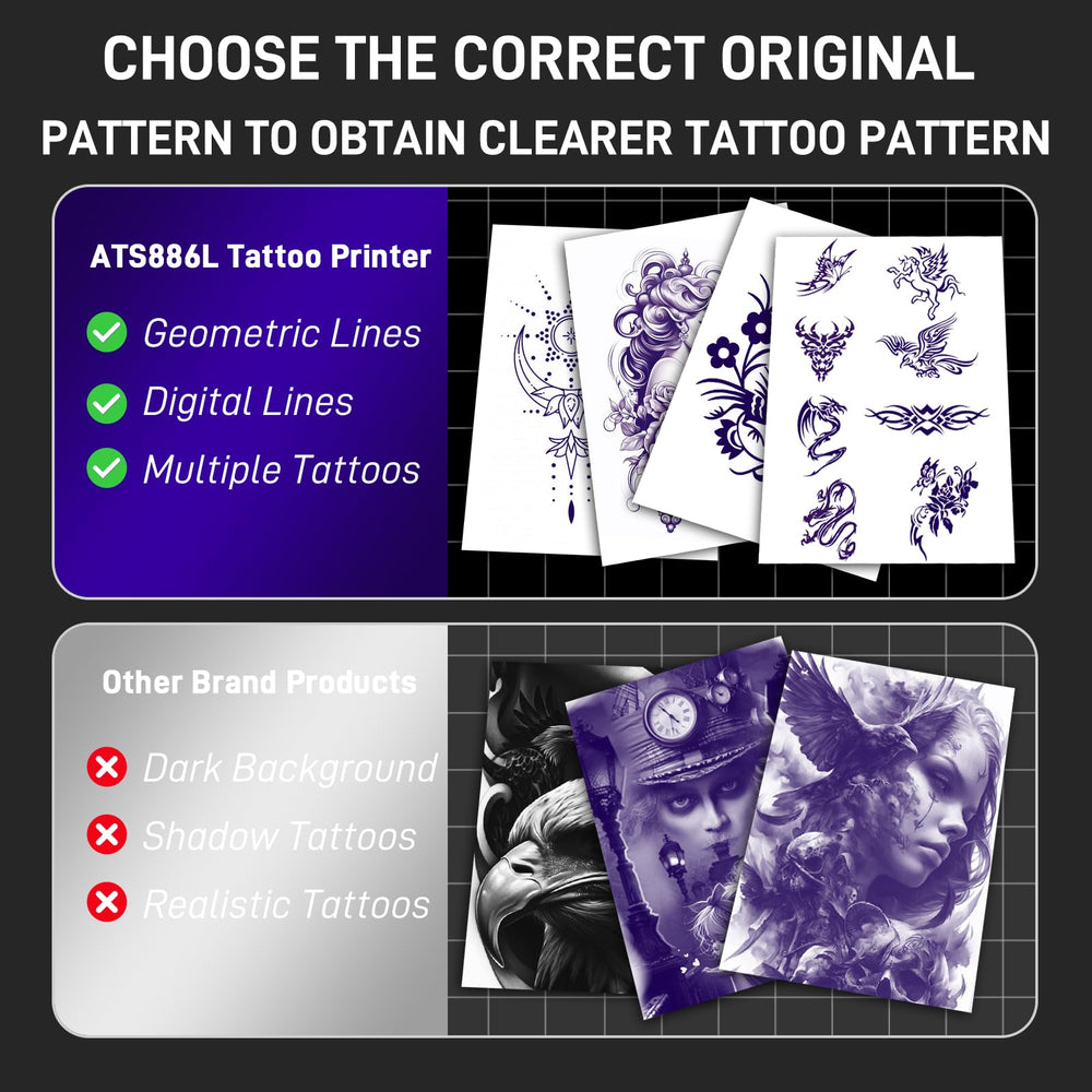 YILONG ATS886L pattern editing and cropping for precise sizing.