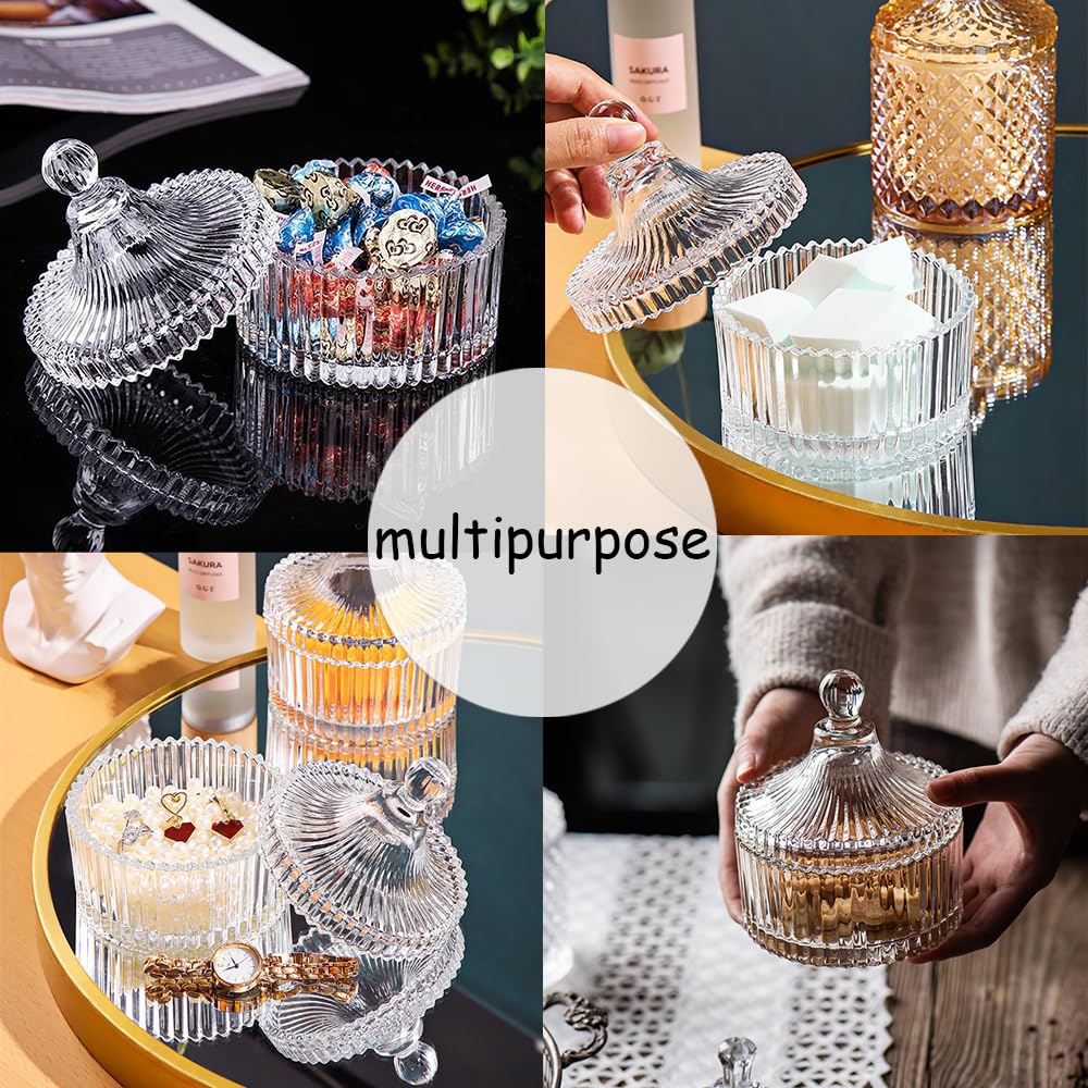 YILUSHENGHUA multi-use container holds jewelry, candy, or small accessories neatly.