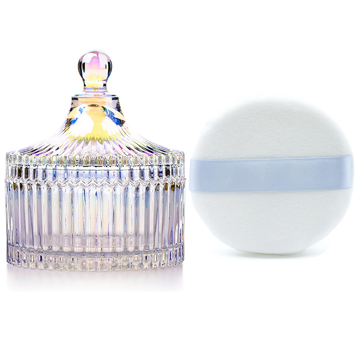 YILUSHENGHUA ultra-soft velvet puff for gentle, even powder application.
