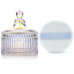 YILUSHENGHUA ultra-soft velvet puff for gentle, even powder application.