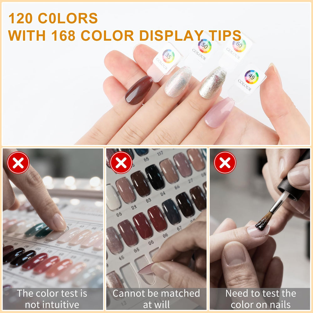 YINGJEE nail-art organization book keeps designs tidy and accessible.