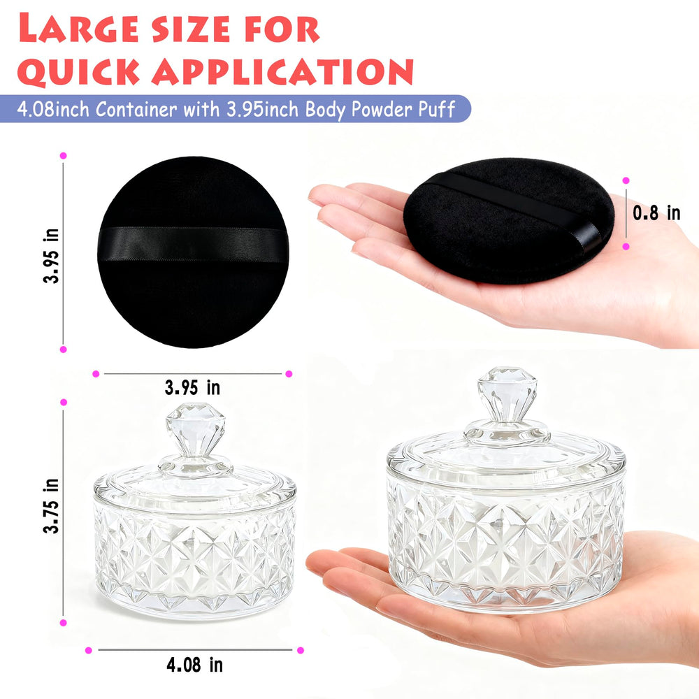 YINGMAN elegant vanity gift pack for daily powder routines.