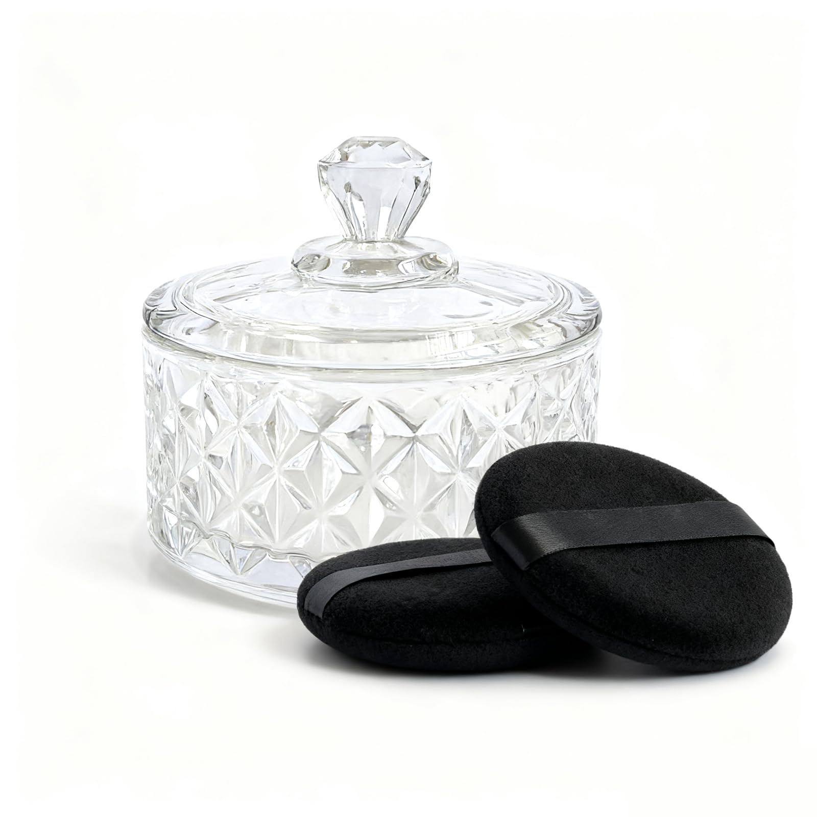 YINGMAN large body powder puff for smooth, even skin coverage.