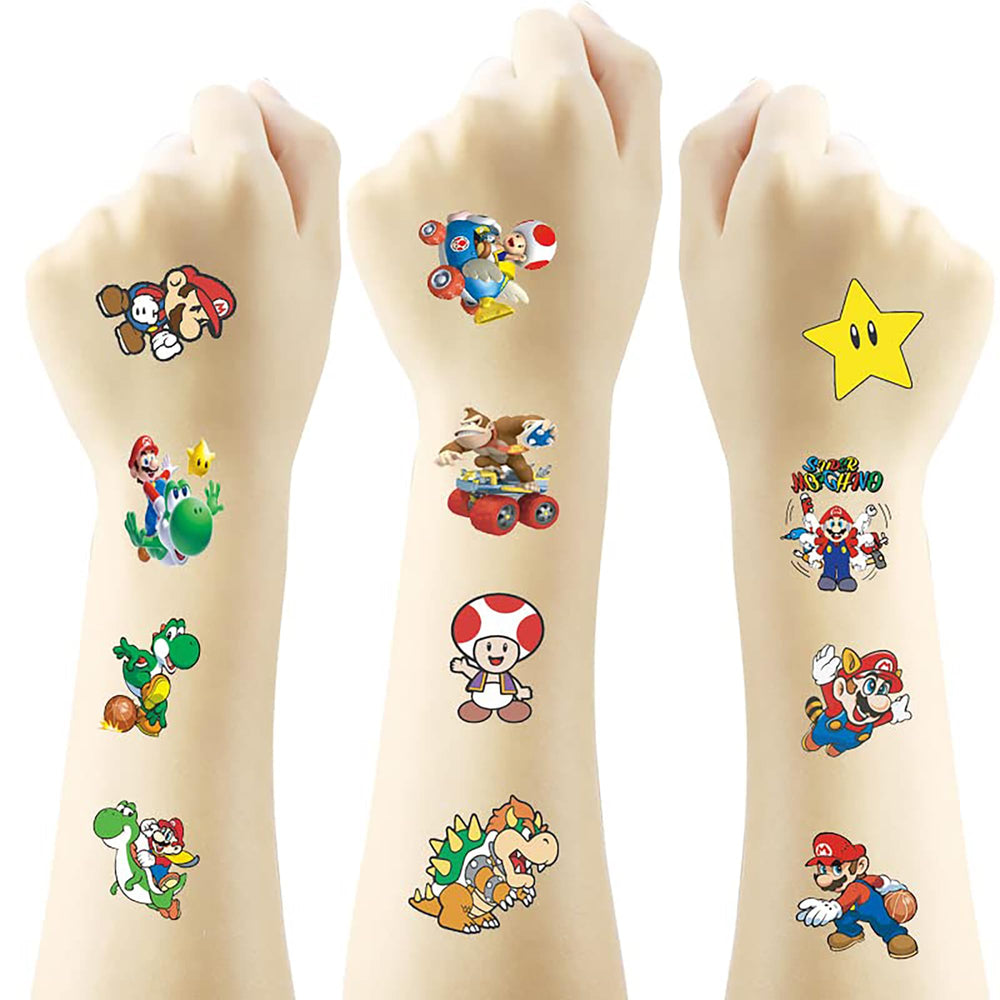 YINGXIANG kids party tattoos with colorful designs ideal for party favors.