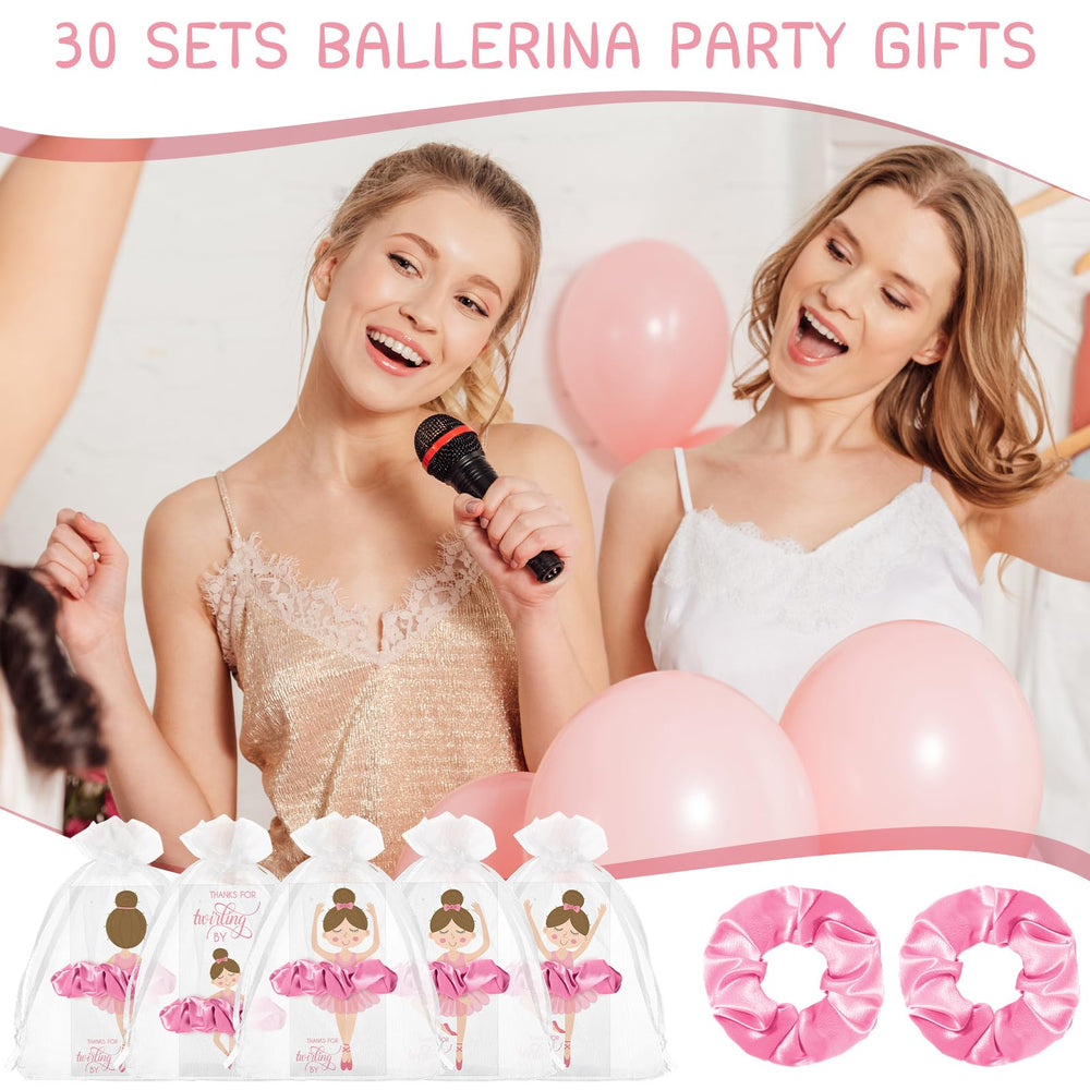 Yinkin dance party packaging idea for birthday or recital favors.