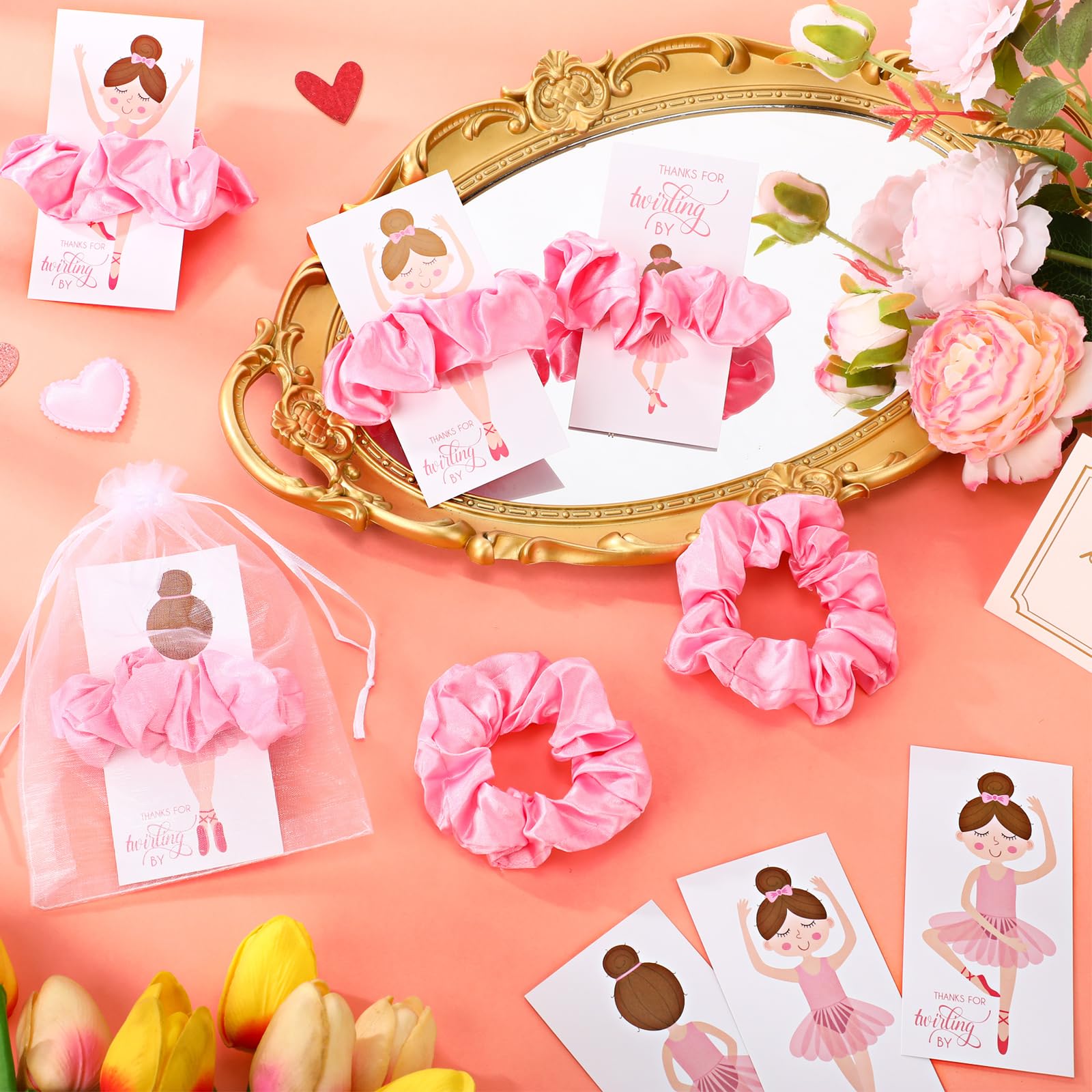 Yinkin pink ballet theme gift set suited for dance-themed celebrations.