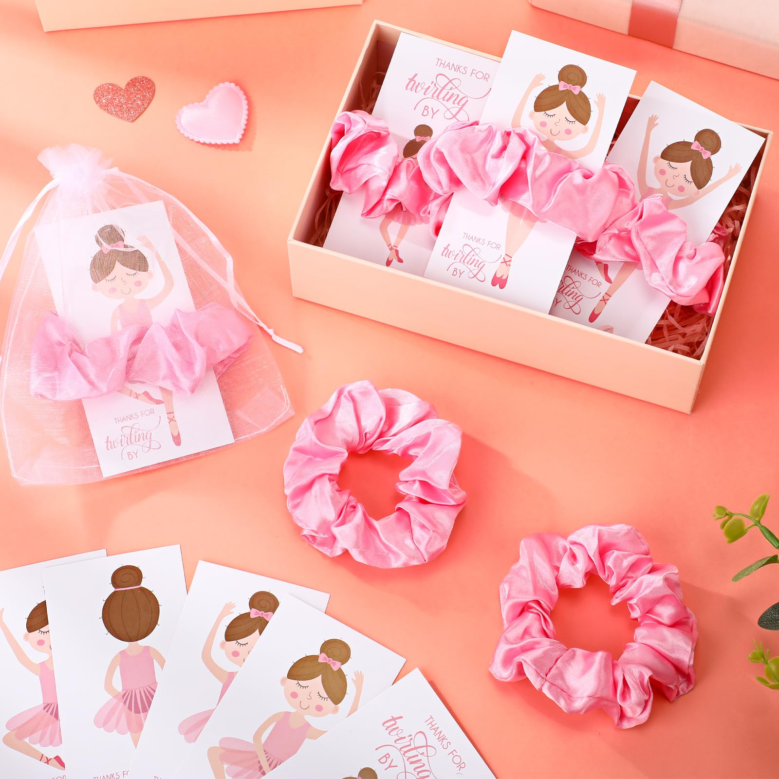 Yinkin soft velvet hair ties that secure hair while adding shimmer.