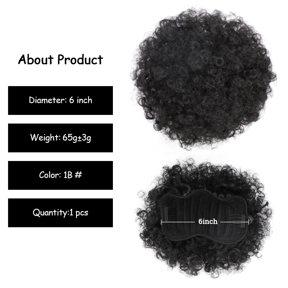 Yinmei Baibian Kinky Curly Texture adds voluminous dimension to updos.