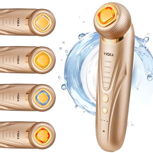 YIQEA face massage device multiple modes for customizable at-home routines.