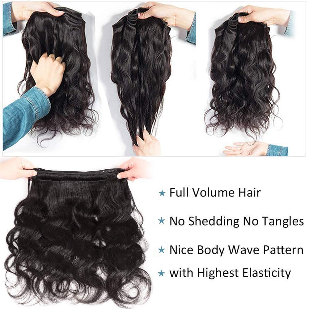 YISEA Brazilian body wave hair can be dyed or styled.