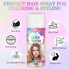 Yishifa cosplay hair color spray for creative costume looks