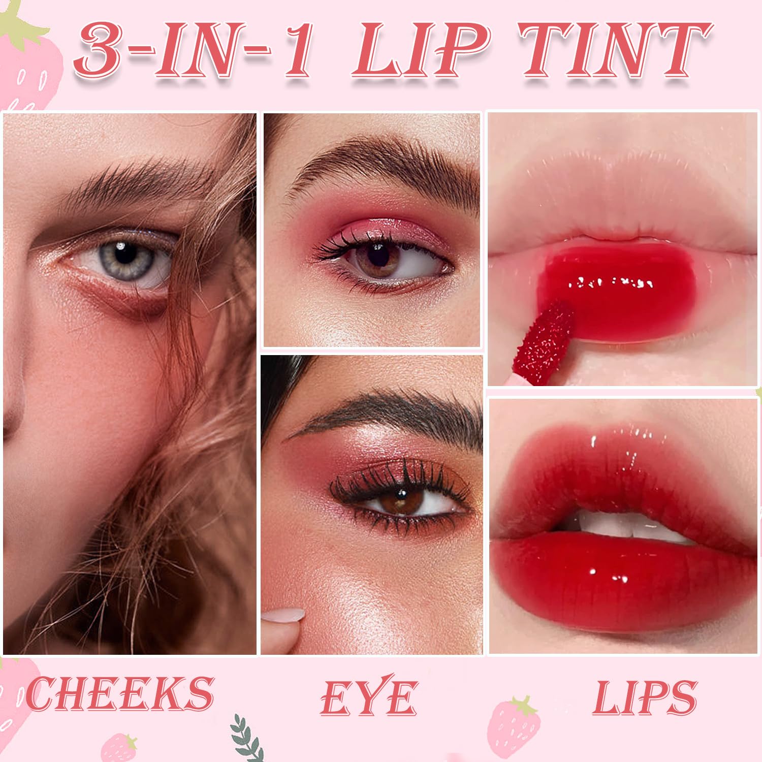 Yishifa waterproof, longwear tint stays through daily activities.