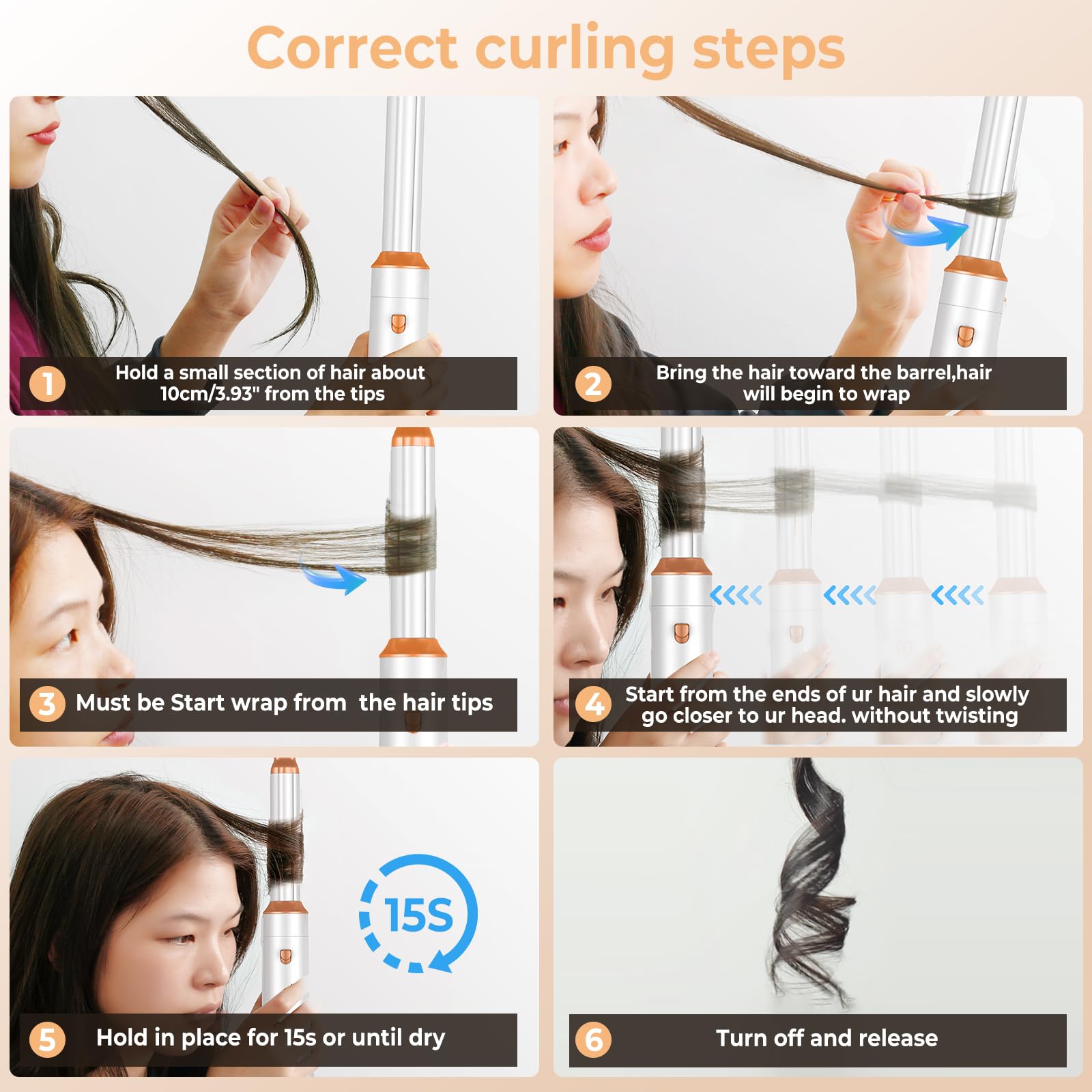 Yitrust ceramic coating and ionic technology for frizz control during drying