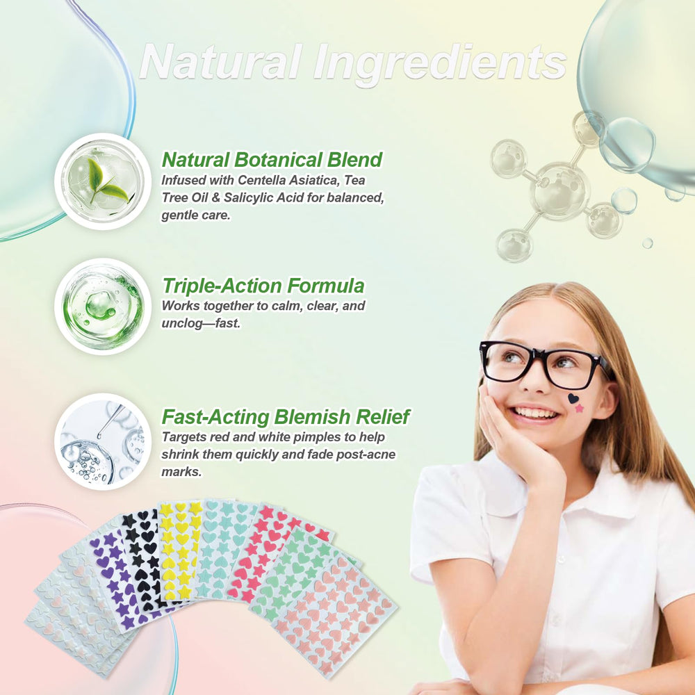 YIWMWIY tea tree oil and centella ingredients provide gentle skin balance.