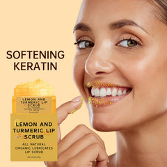 YJLYQF exfoliating-particles buff lips for a refreshed, clean feel.