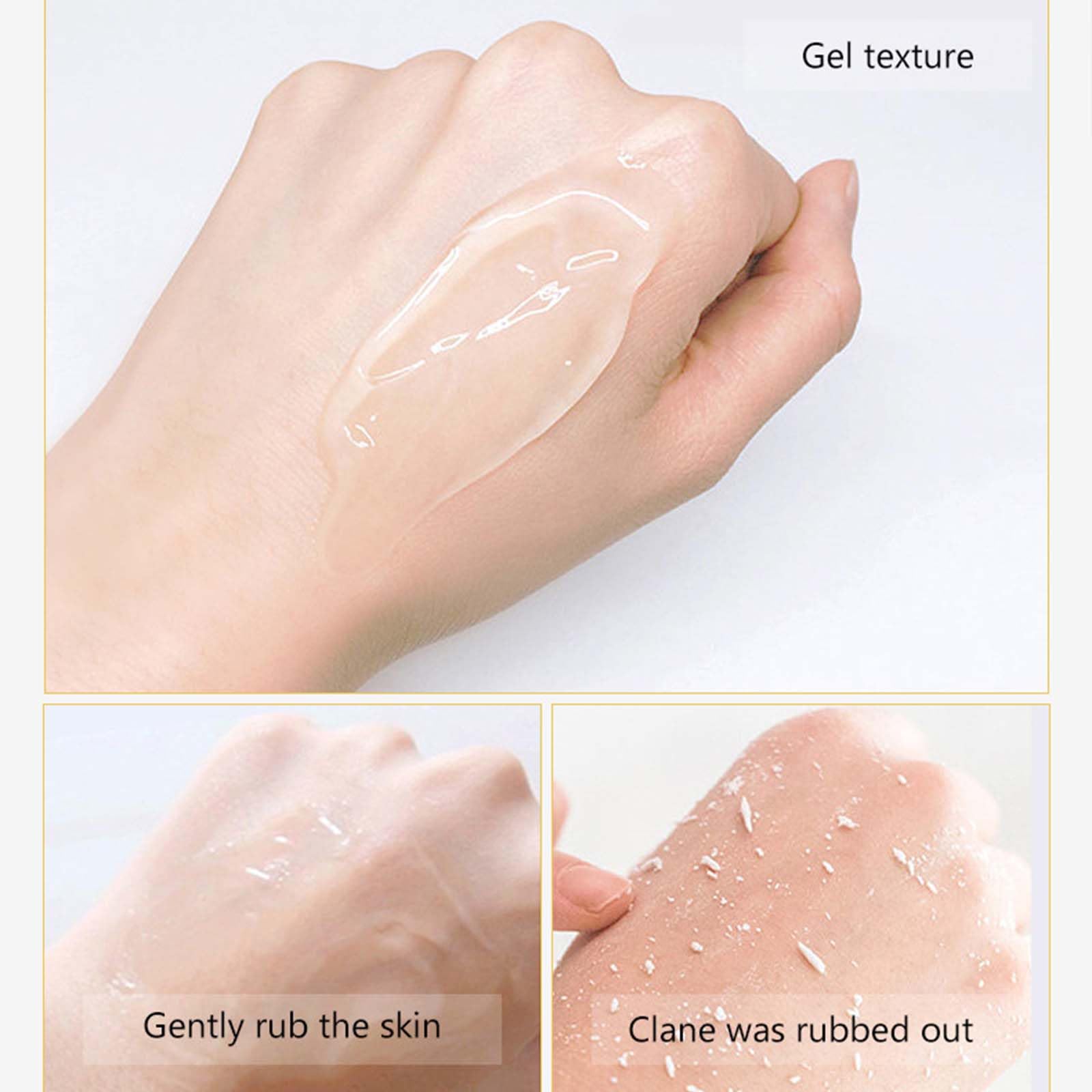 YJLYQF Lemon Exfoliating Gel packaging and usage tips for easy care.