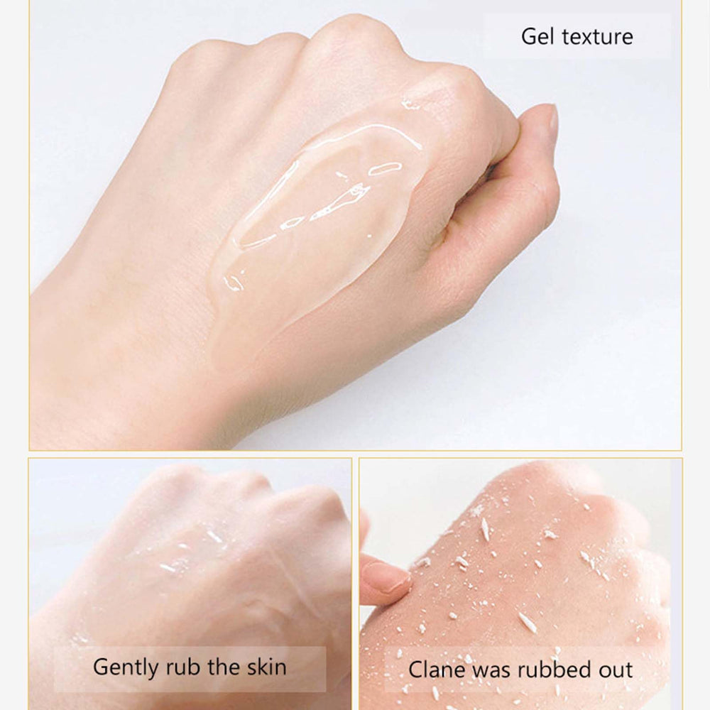 YJLYQF Lemon Exfoliating Gel packaging and usage tips for easy care.