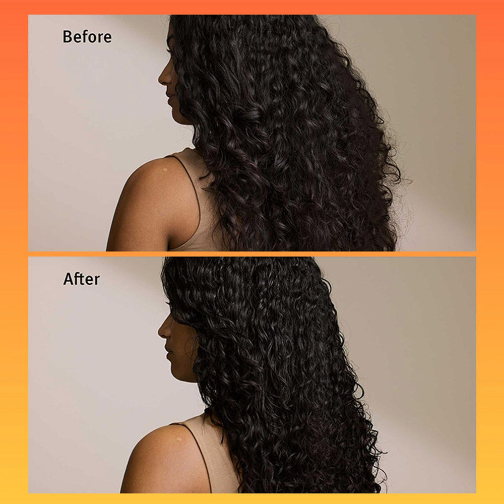 YJLYQF soft, sculpted curls with natural finish after styling.