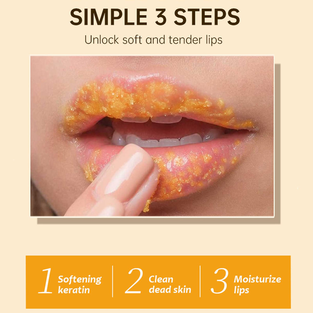 YJLYQF rosy-lip-color-boost hints at natural color post-scrub.