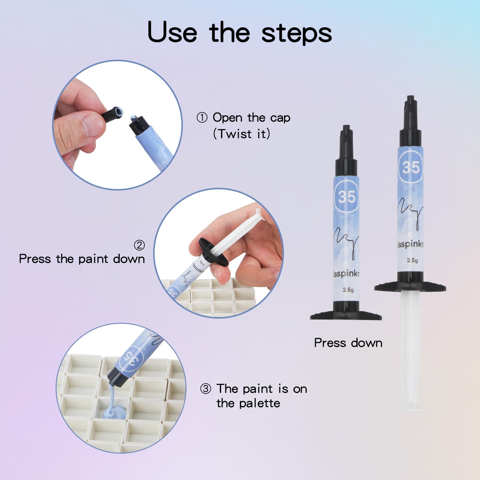 YJMyujimi compact iron case design for organized nail art on the go