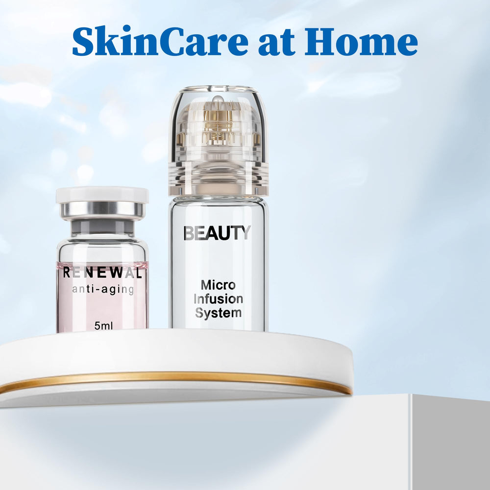 Compact at-home skincare kit by YJOO ready for routine sessions
