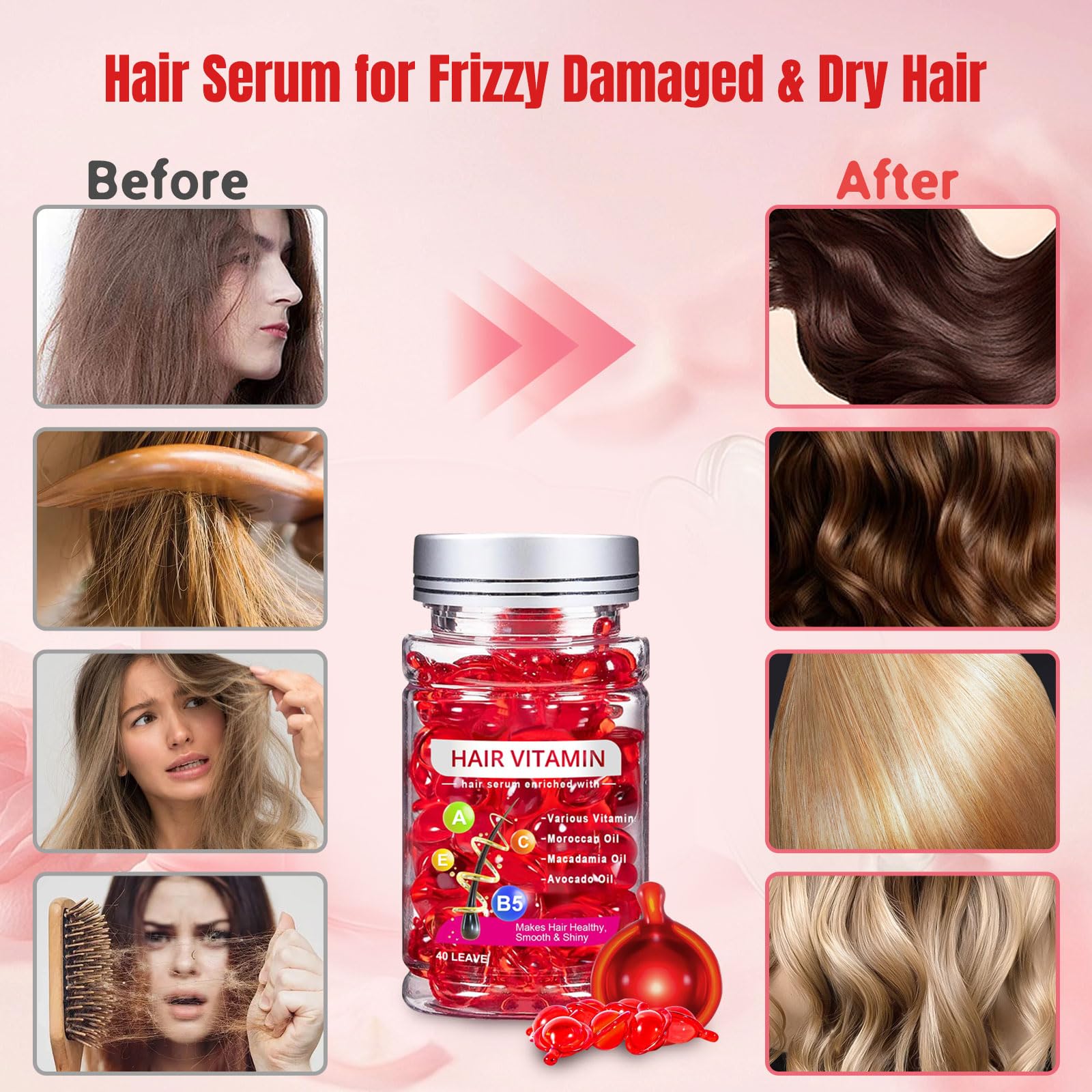 Diverse hair types enjoy nourishing care from YKJHCSL serum.