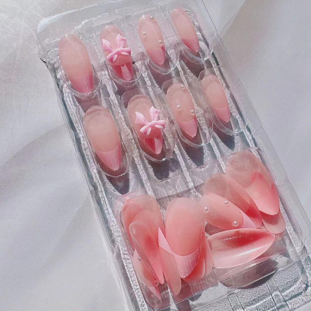 YKZFUI 24Pcs wedding party nails ideal for events