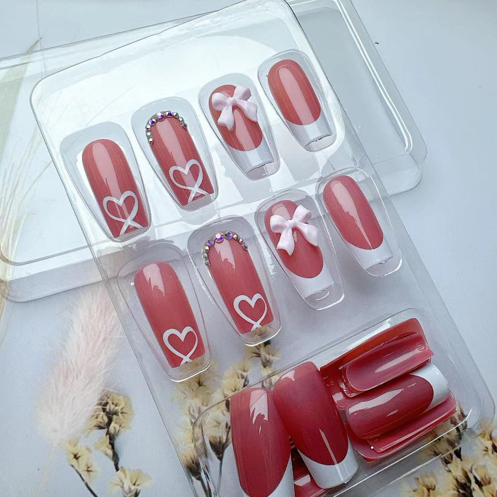 YKZFUI jelly glue stickers for reusable press-on nails