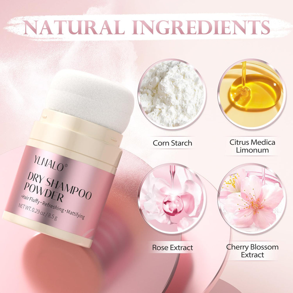 YLNALO powder dispensing action demonstrates quick release for a fast refresh