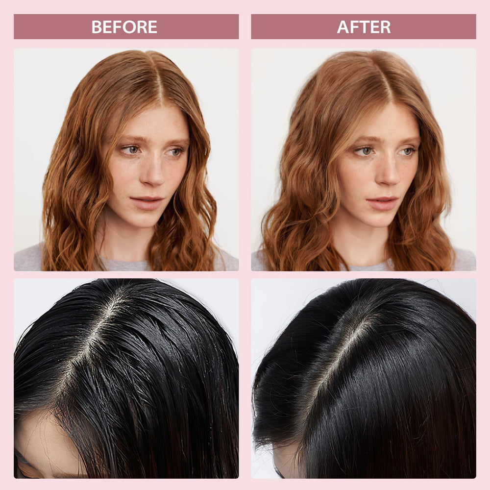 YLNALO dry shampoo powder no white cast formula refreshes roots