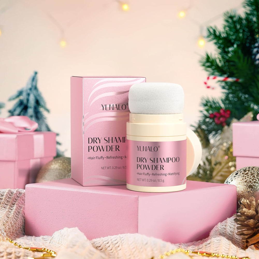 YLNALO powder leaves hair clean with no white cast
