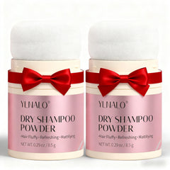 YLNALO dry shampoo powder two-pack for on-the-go freshness