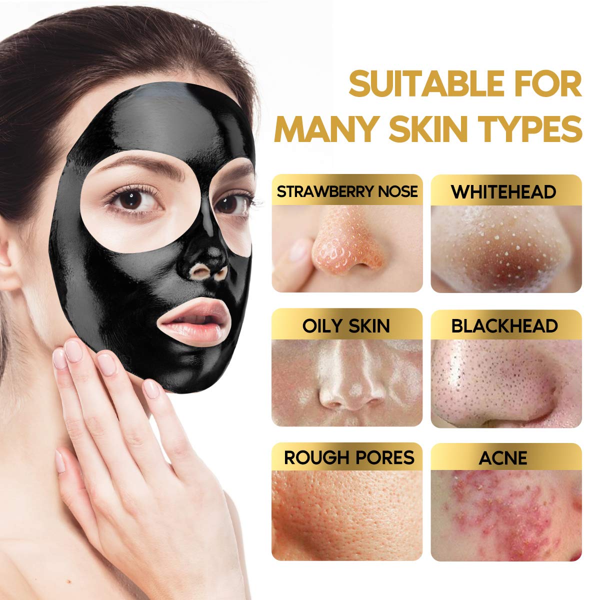 YLNALO mask brush applicator for even, precise coverage during masking.