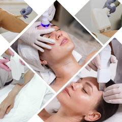 YMEYFAN cooling gel application ensuring smooth device glide.