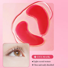 YMEYFAN Rose Pink Lip Mask close-up shows plump, moisturized lips.