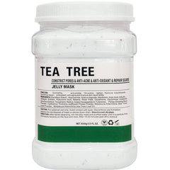 YMEYFAN Tea Tree Jelly Mask powder ready for a hydrating skincare routine