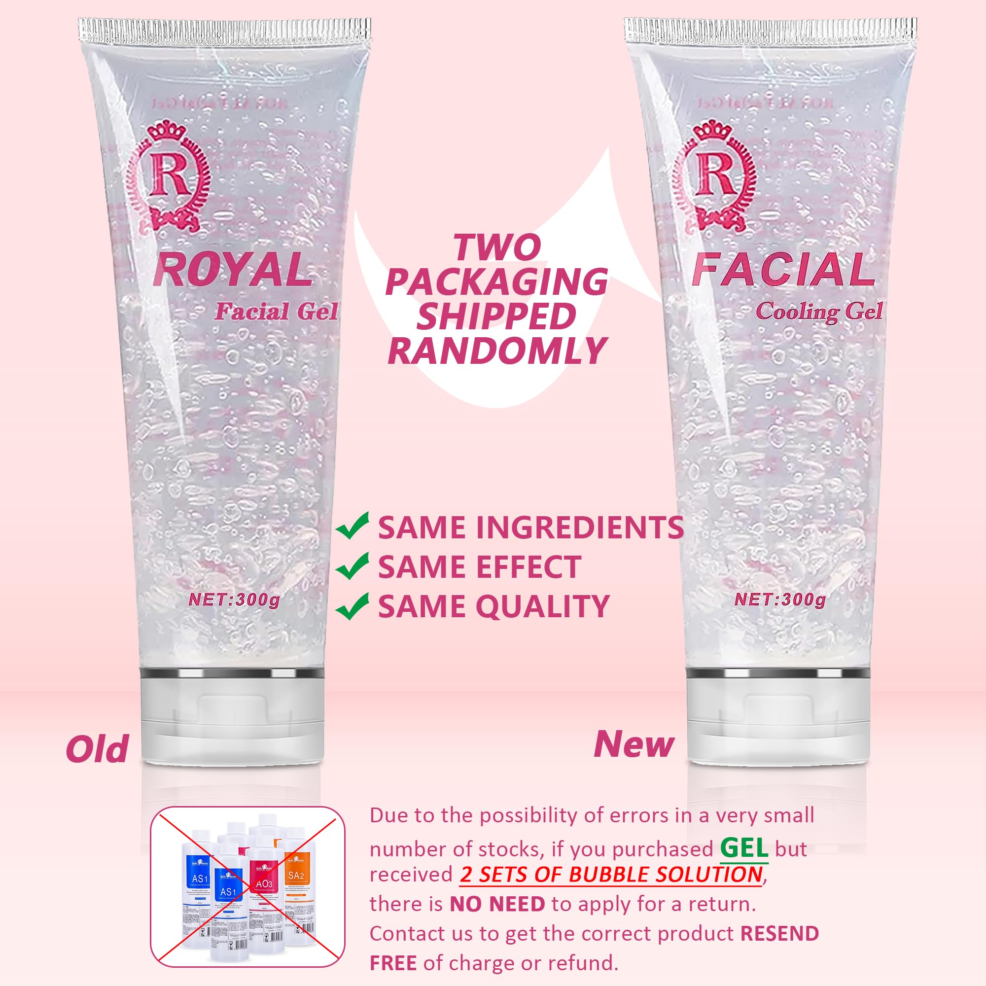YMEYFAN cooling hydrating gel used with facial device for refreshed skin.
