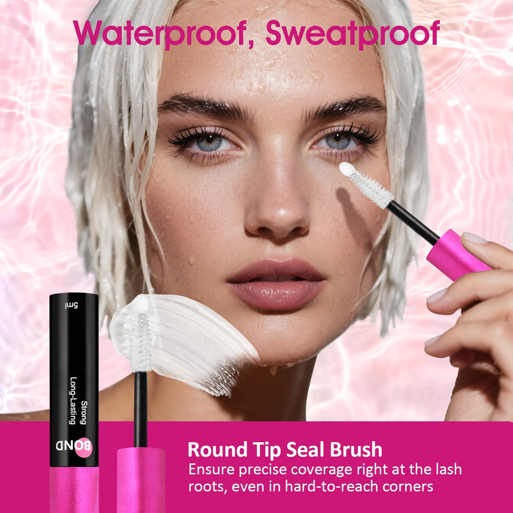 Close-up of the 360° spiral brush ensuring even, clump-free application.