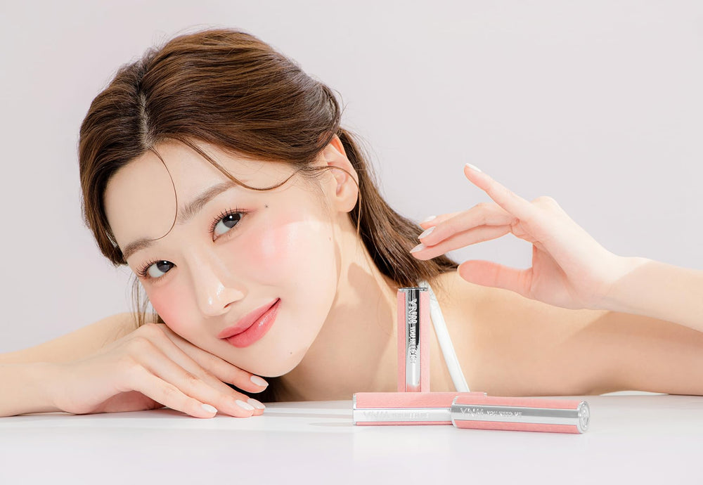 Korean-made YNM Candy Gloss Balm logo and packaging for brand trust.