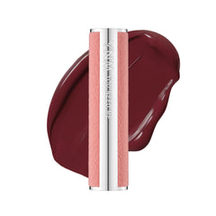 YNM Candy Gloss Balm jar swatch shows vivid color for a glossy lip look.