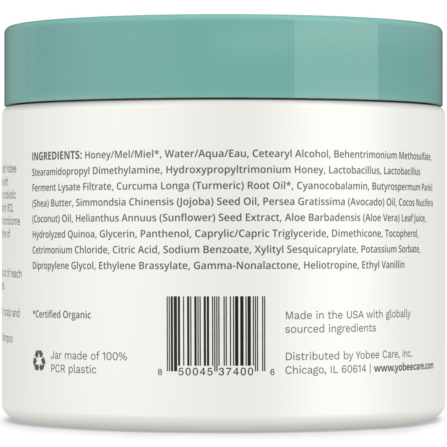 Lifestyle shot encourages daily routine with Yobee Restorative Scalp Mask