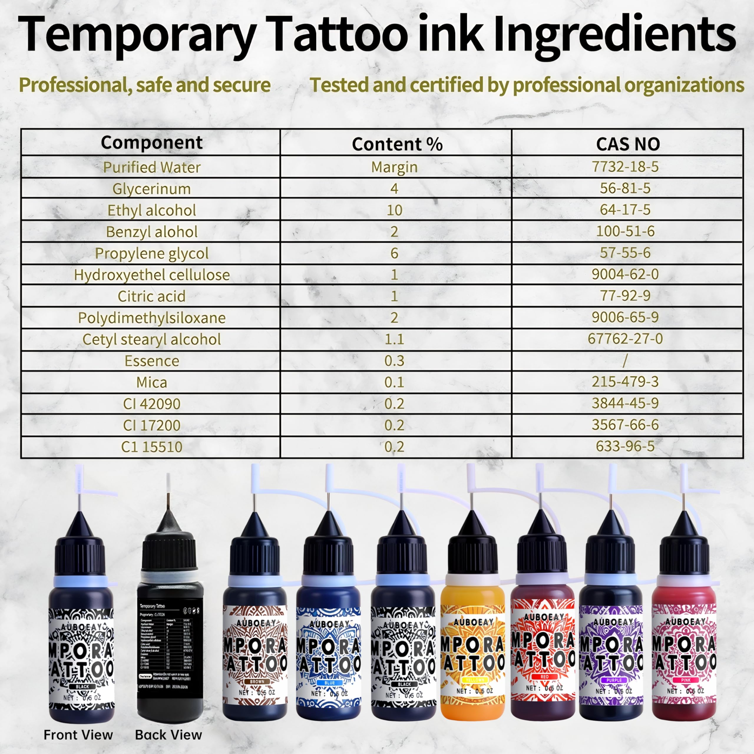 YOEALABY 18-stencil set ready for creative designs at home.