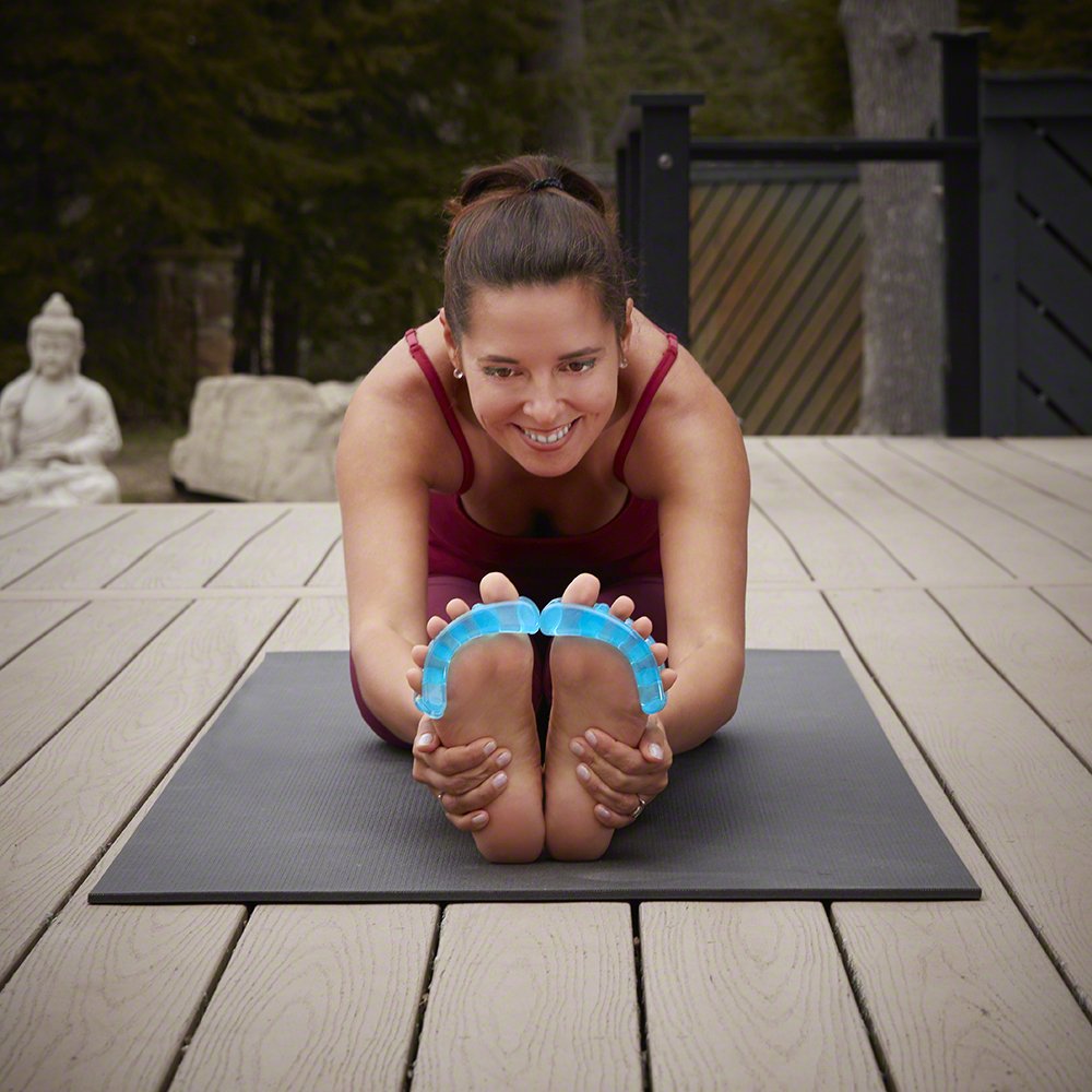 Yoga Toes Classic toe separation detail showing individual toe channels.