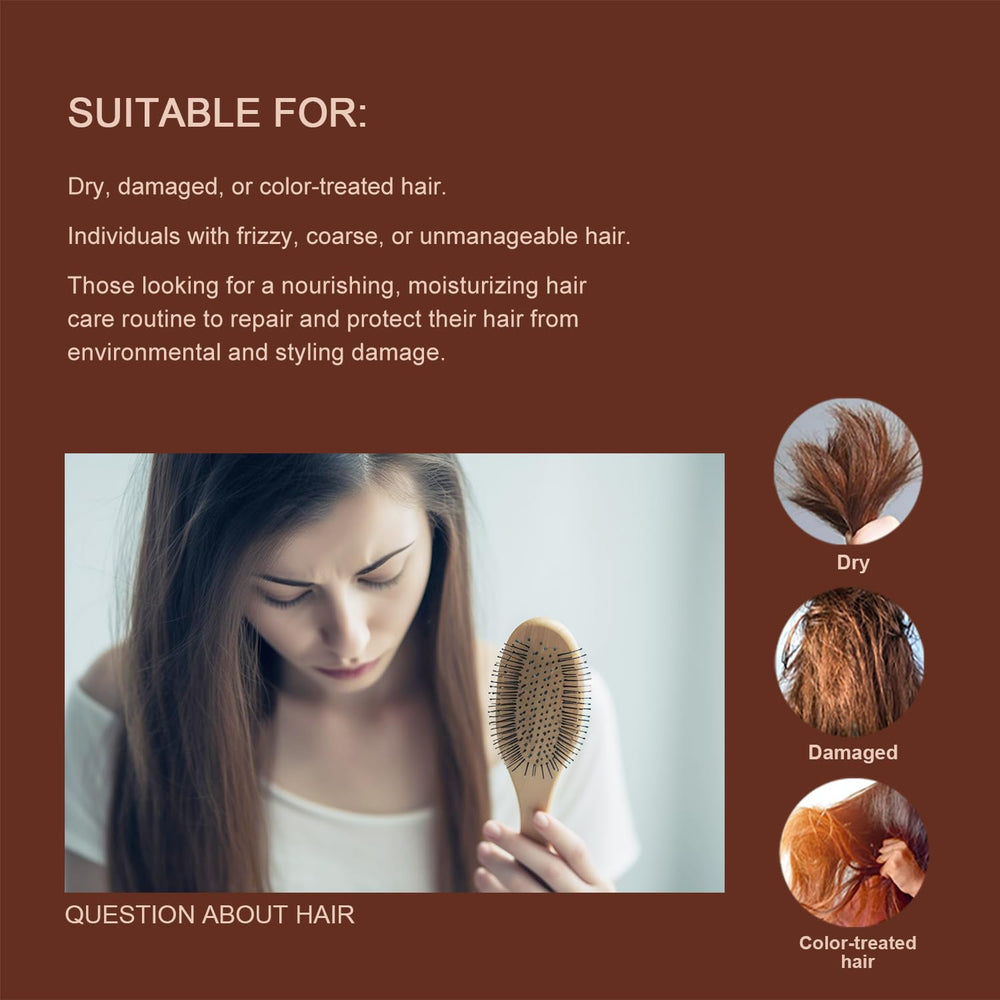YOGI CARE shampoo on wet hair delivers nourishing lather.