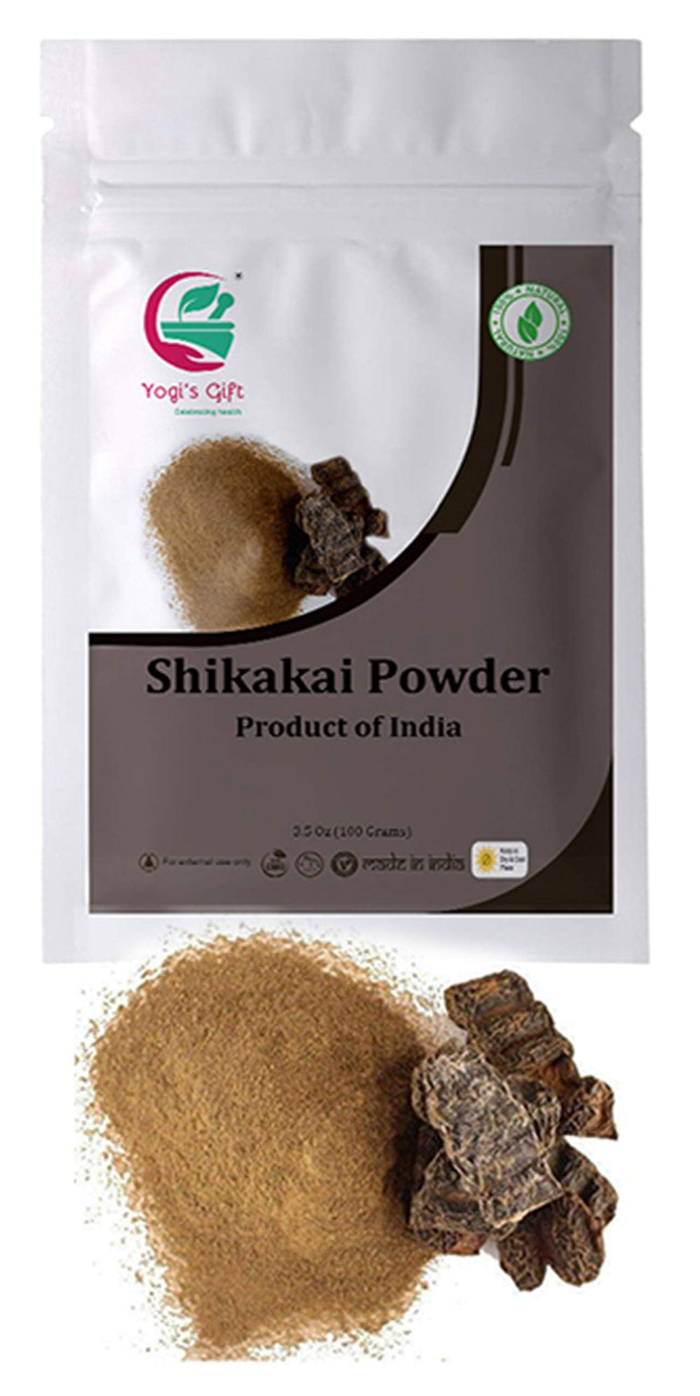 YOGI’S GIFT Instruction back illustrates flexible mask preparation steps