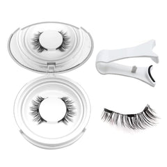Yogkuse Hunnyfit magnetic eyelashes with applicator provide secure wear without glue