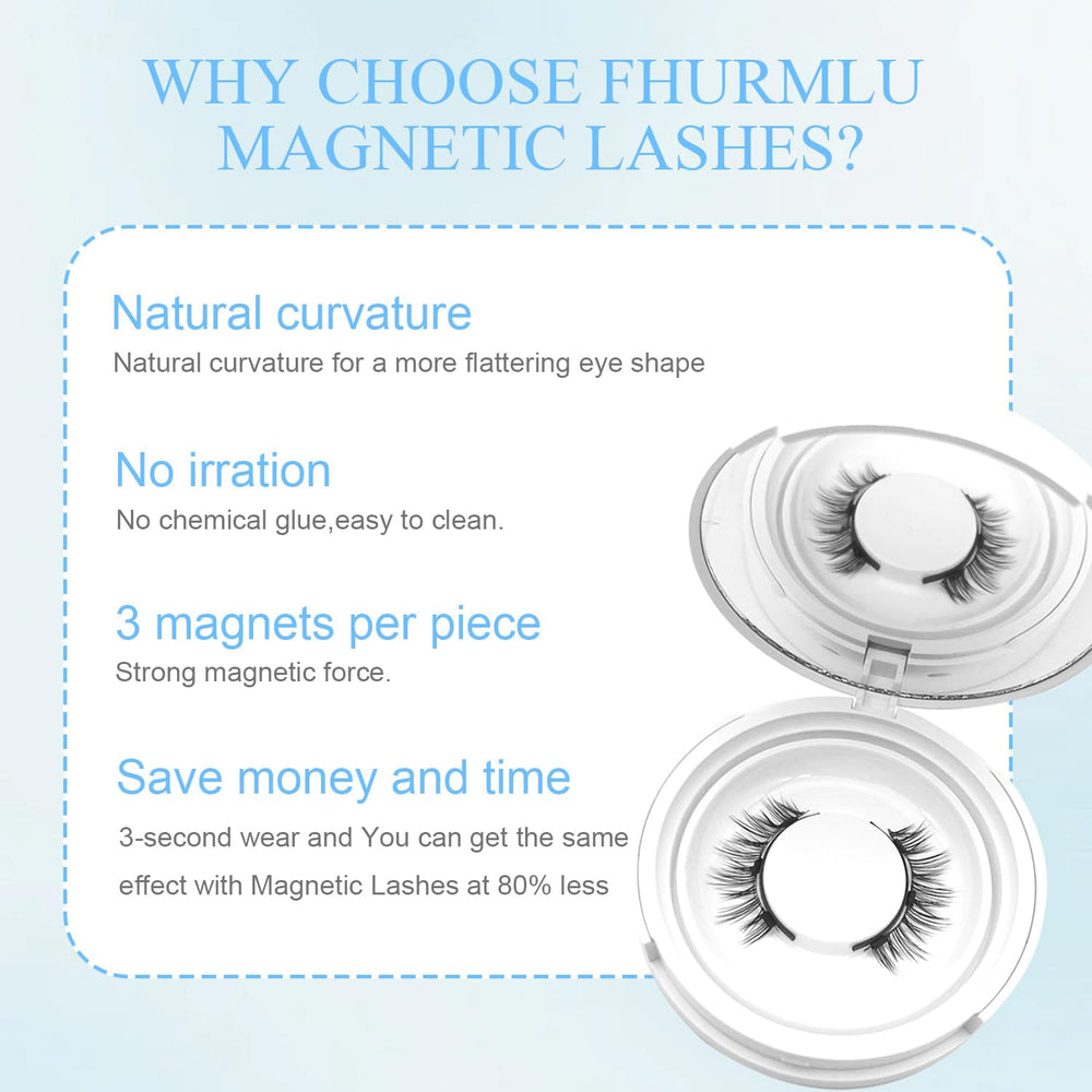 Yogkuse Hunnyfit magnetic eyelashes reusable pack highlighting durable, long-lasting wear