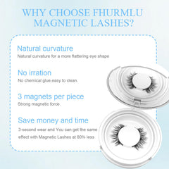 Yogkuse Hunnyfit magnetic eyelashes reusable pack highlighting durable, long-lasting wear