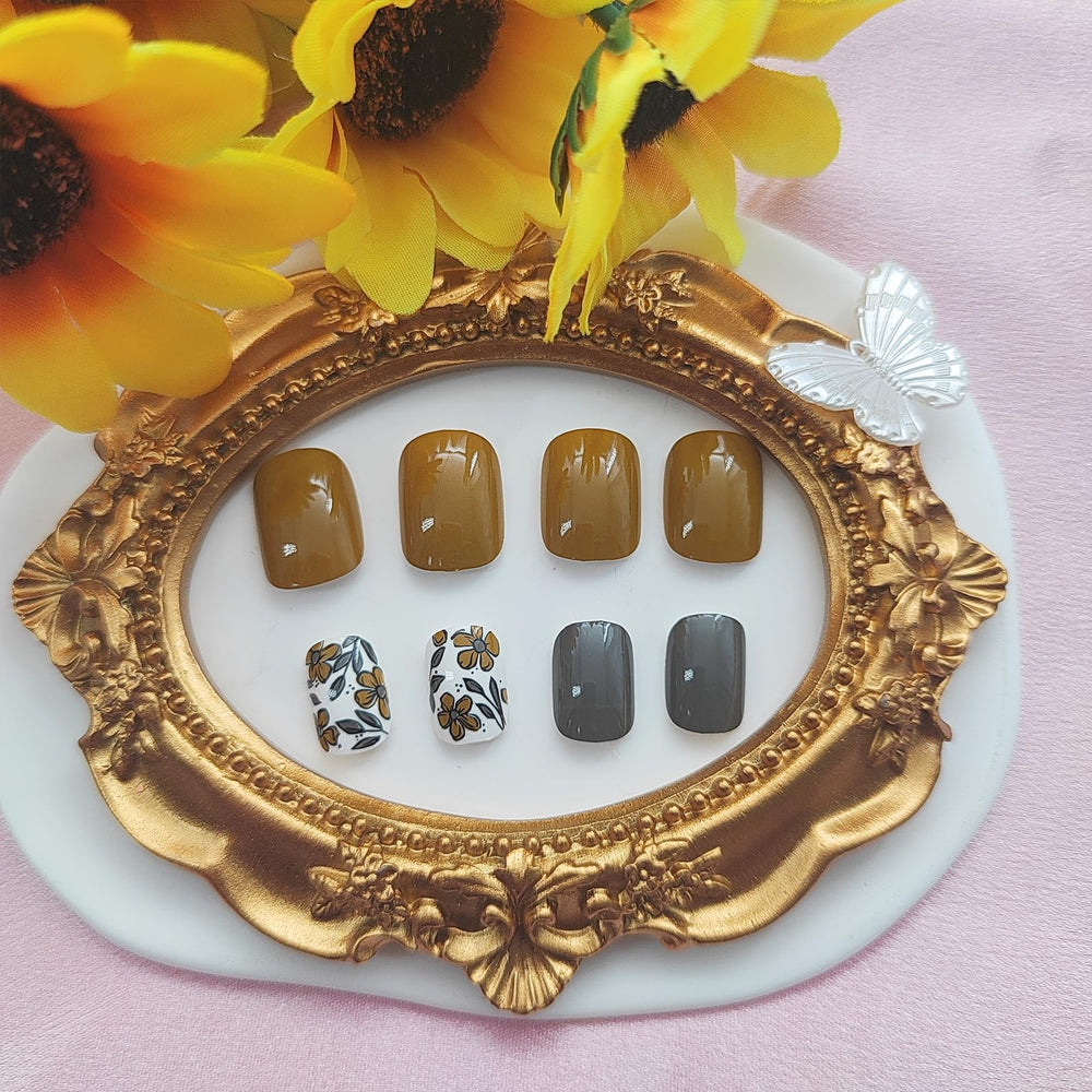 YOJIATOP jelly glue stickers included for quick glue on application